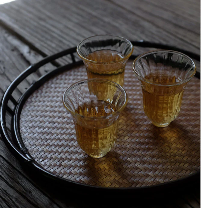 Flower Petal Japanese Espresso Shot Glasses