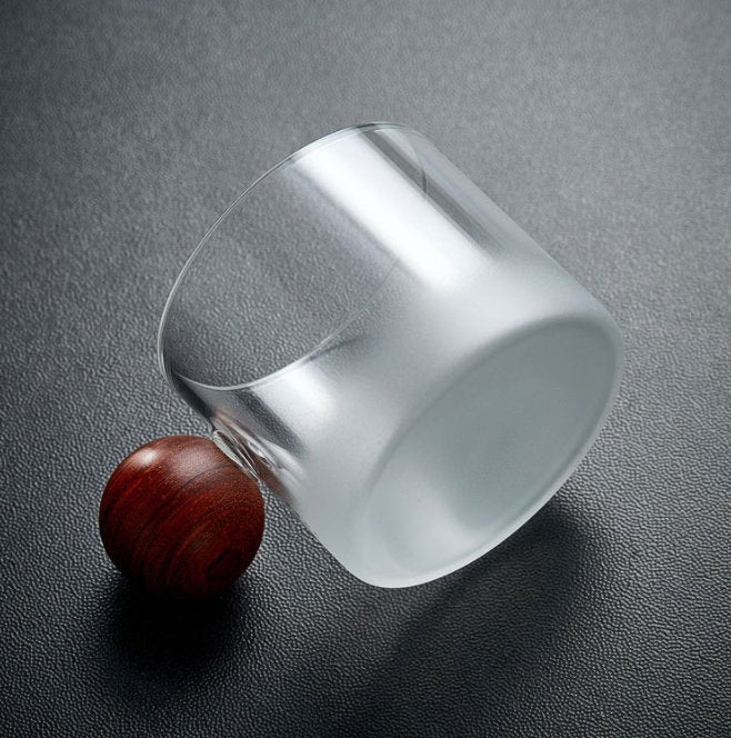 Japanese Style Handmade Frosted Glass Mug