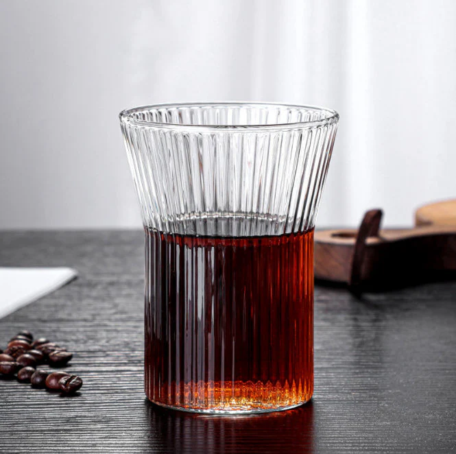 Japanese Whiskey Glasses with Bamboo Sleeve - Set of 2