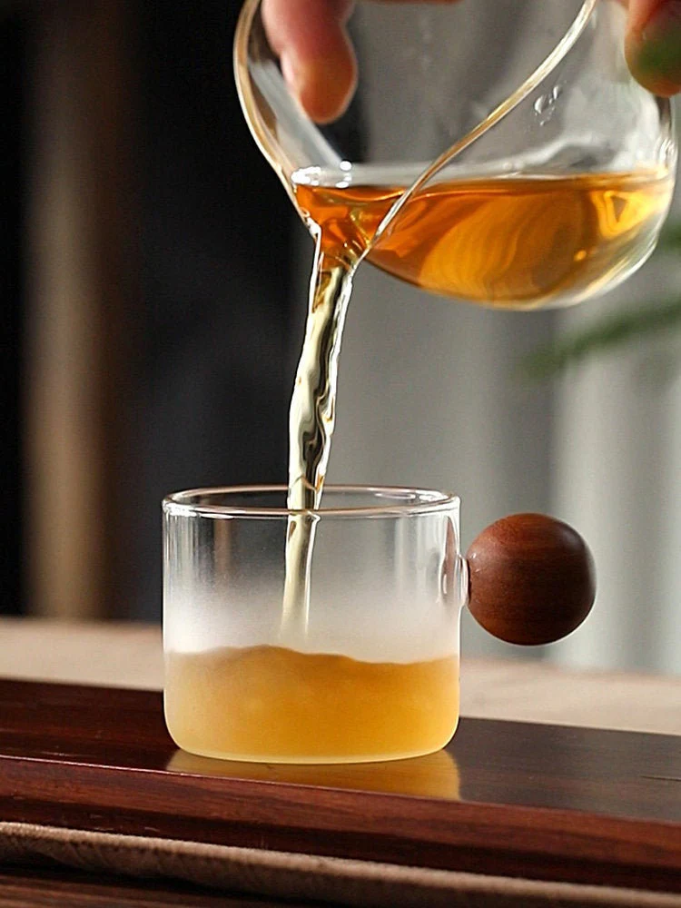 Japanese Style Handmade Frosted Glass Mug