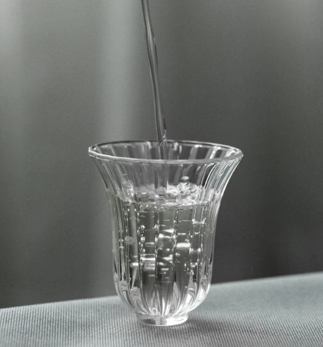 Flower Petal Japanese Espresso Shot Glasses