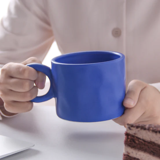 Splash Pattern Colored Ceramic Coffee Mug