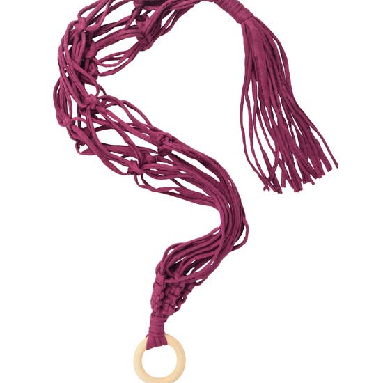 DIY Eco Macram�� Plant Hanger Kit