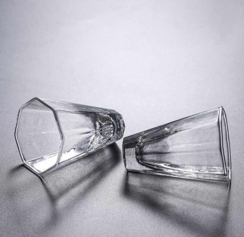 Diamond Shaped Shot Glasses (Set of 2)