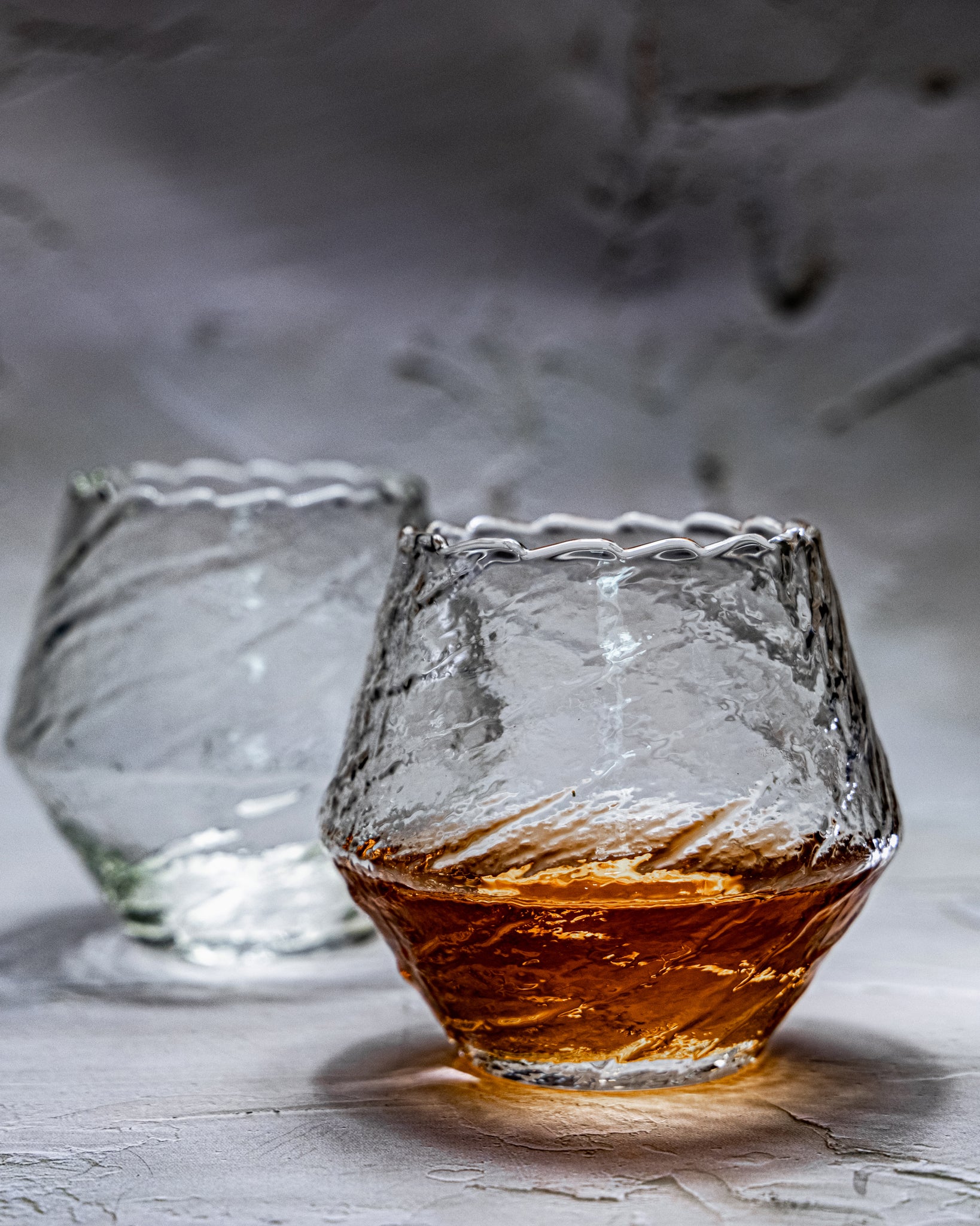 Top-Shaped Japanese Whiskey Glass