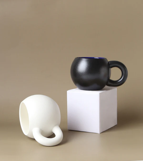 Cute Chubby Mug with Handle