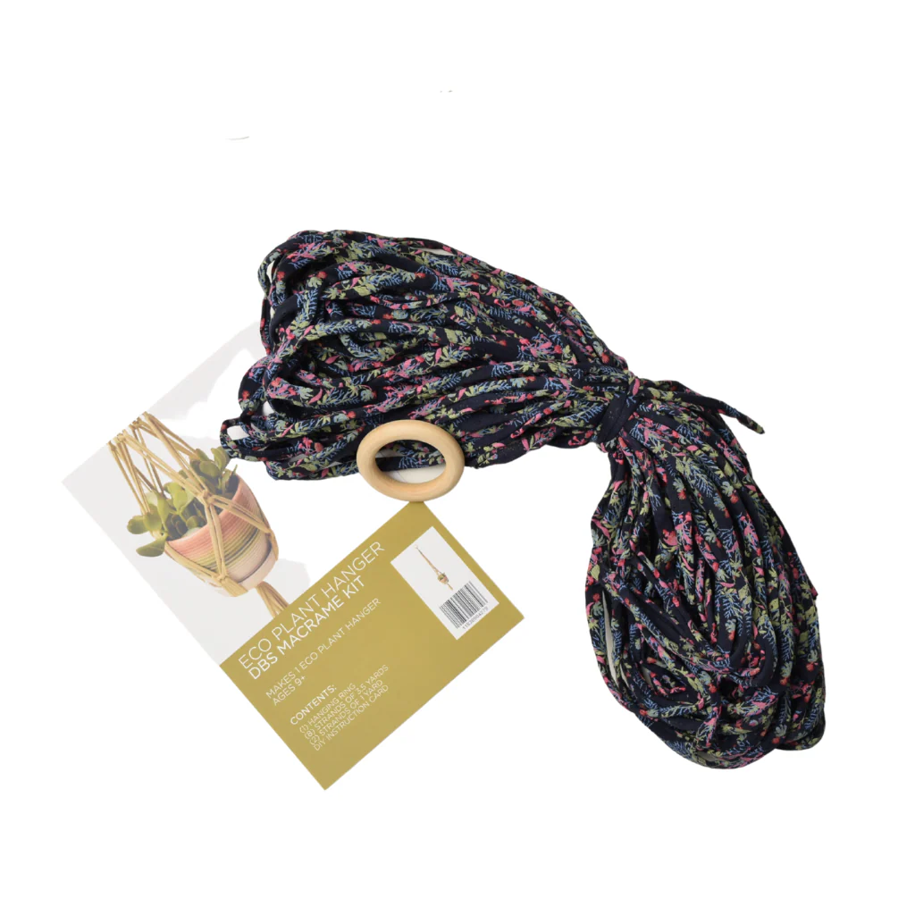 DIY Eco Macram�� Plant Hanger Kit