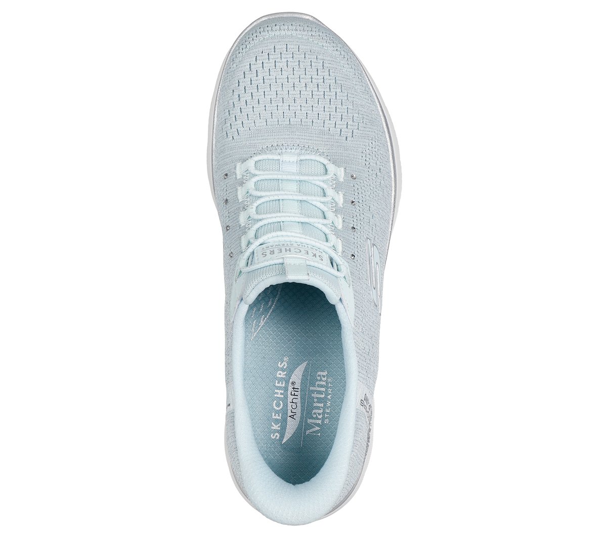 Women Martha Stewart Skechers Slip-ins: Arch Fit Summits - Soft Shimmer