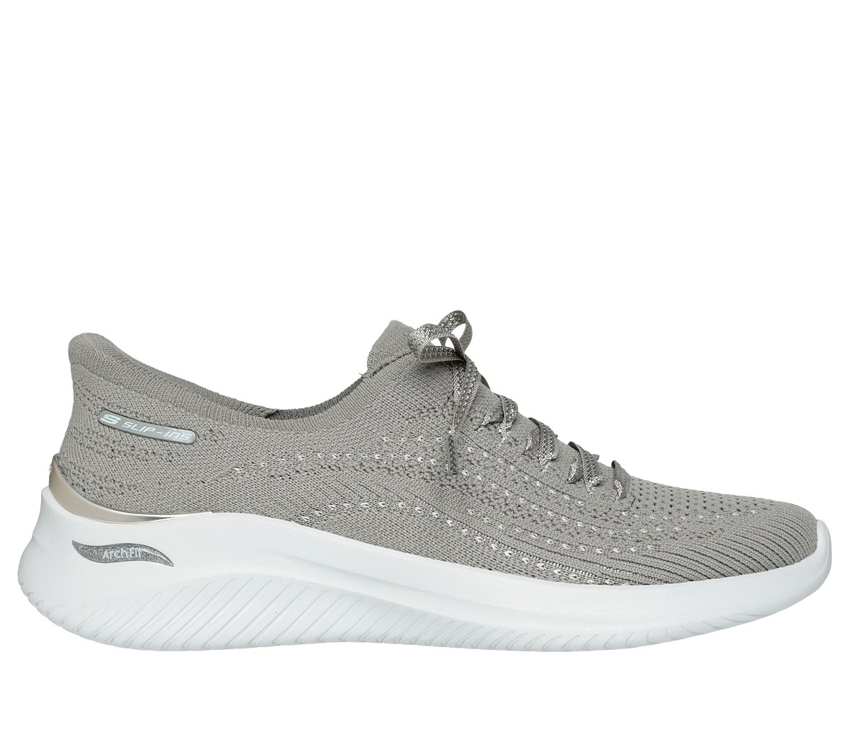 Women Skechers Slip-ins Martha Stewart: Arch Fit Ultra Flex 3.0 - Metallic Grace