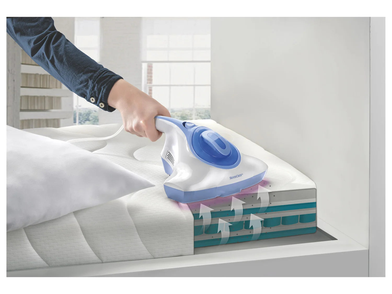 SILVERCREST® Milbensauger »SMS 300 B2«, 300 W, HEPA-Filter