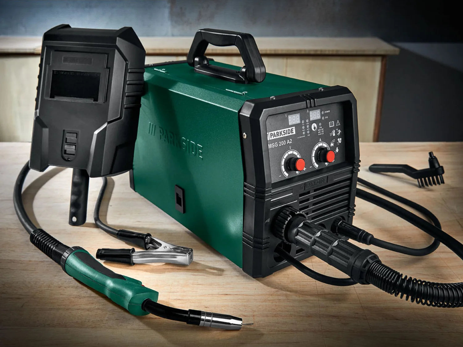 PARKSIDE® 4-in-1 inverter multi-weld device »PMSG 200 A2«, with carrying handle