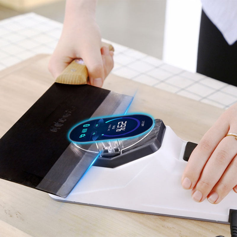 Usb Electric Knife Sharpener Adjustable For Kitchen Knives (Tool Sharpener)