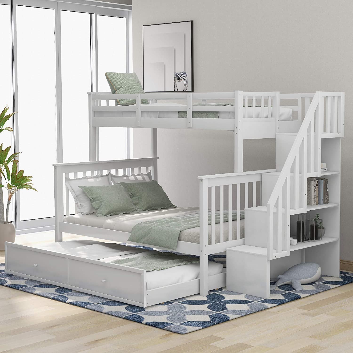 Store Closing Saletwin-over-full-bunk-bed-with-and-guard-rail