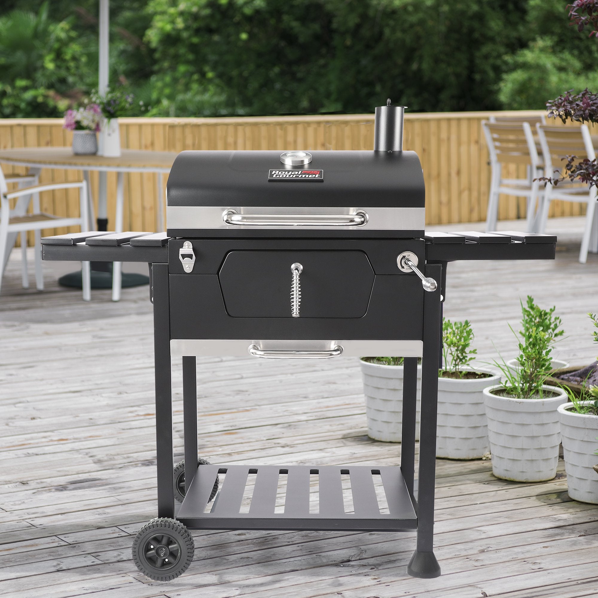 Royal Gourmet CD1824E, 24-inch Charcoal BBQ Grill
