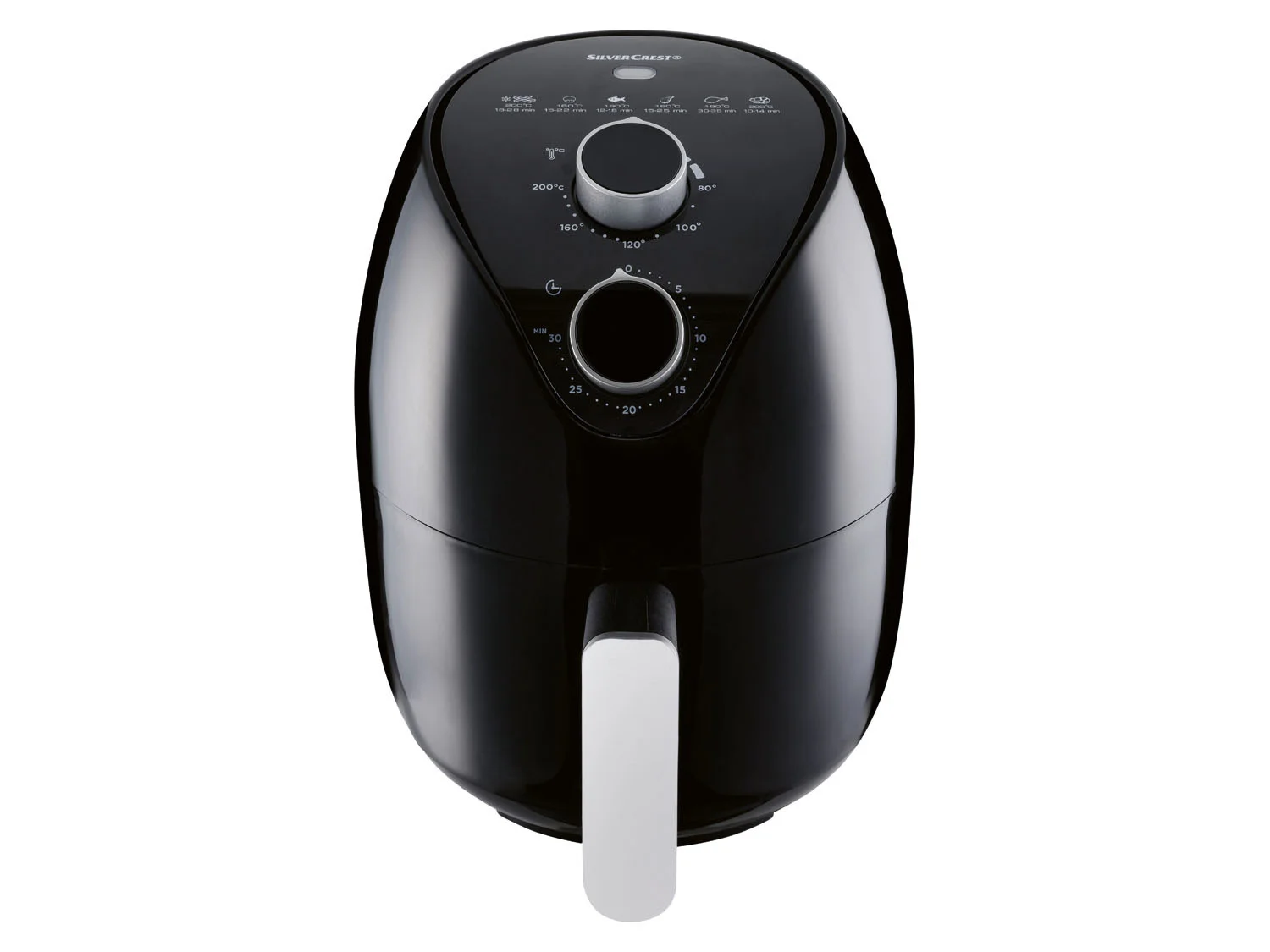 SILVERCREST® KITCHEN TOOLS hot air fryer »SHLF 1000 A1«, 1000 W, with timer