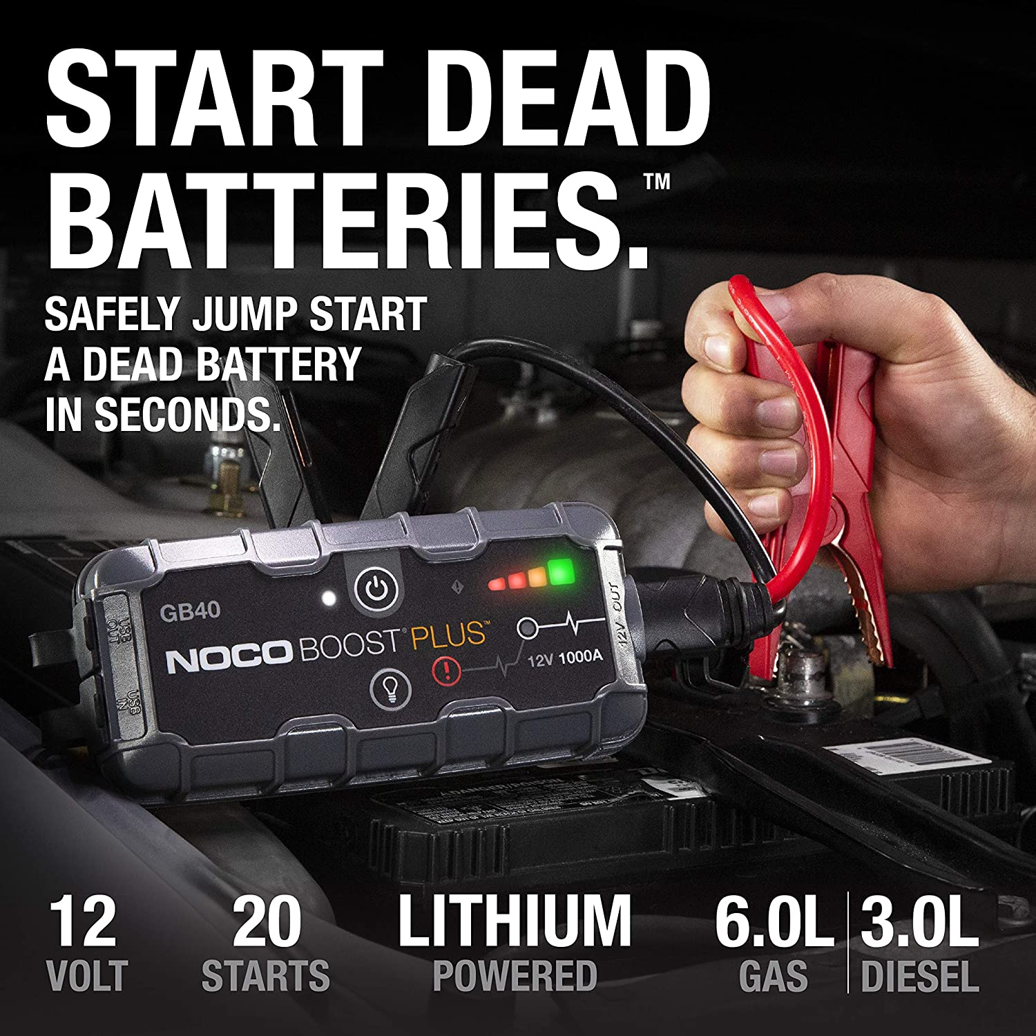 PORTABLE JUMP-STARTER CAR BATTERY™