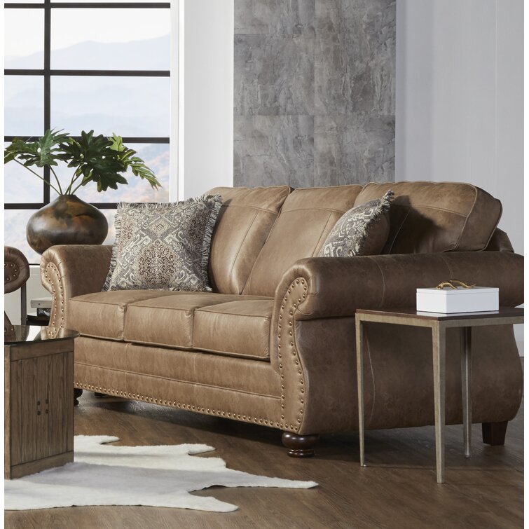 Claycomb 91” Round Arm Sofa