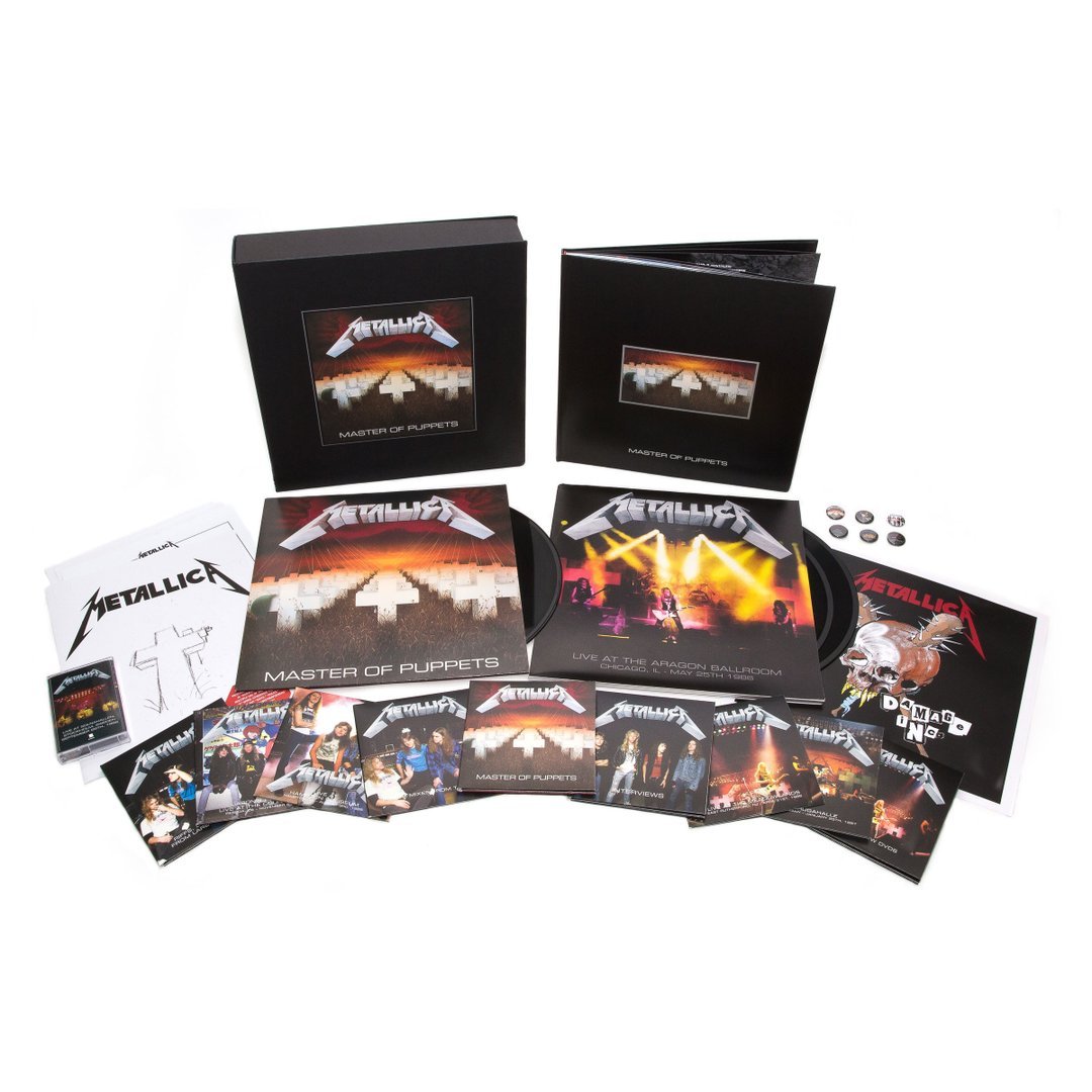 Puppet Master Numbering Deluxe Limited Edition 10CD, 2DVD, 3LP and 1 Cassette Case Set of 2