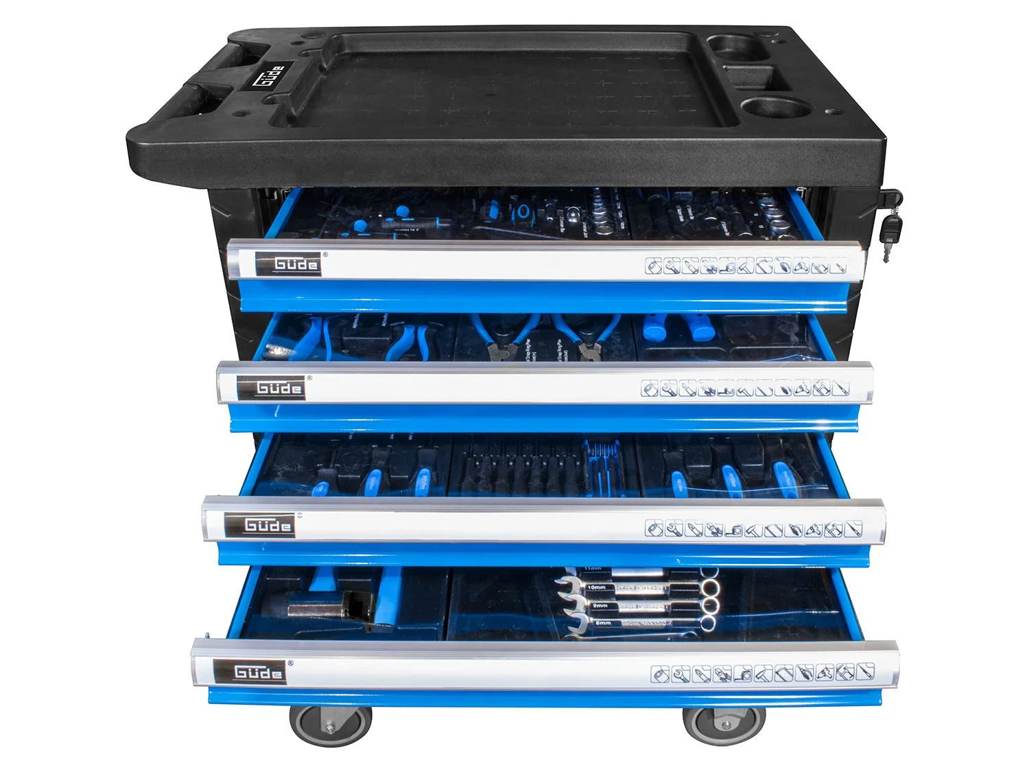 Güde Premium »GWSP 07« workshop trolley, full extension drawers
