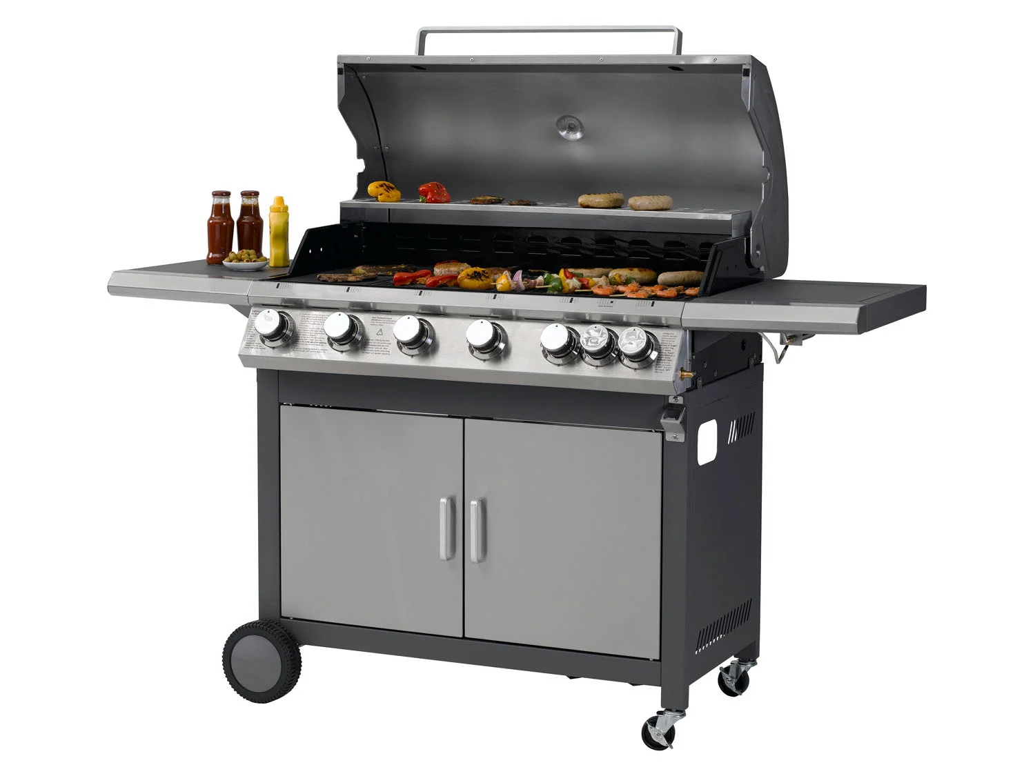 tepro gas grill »Highview«, 6+1 burners, 22.05 kW