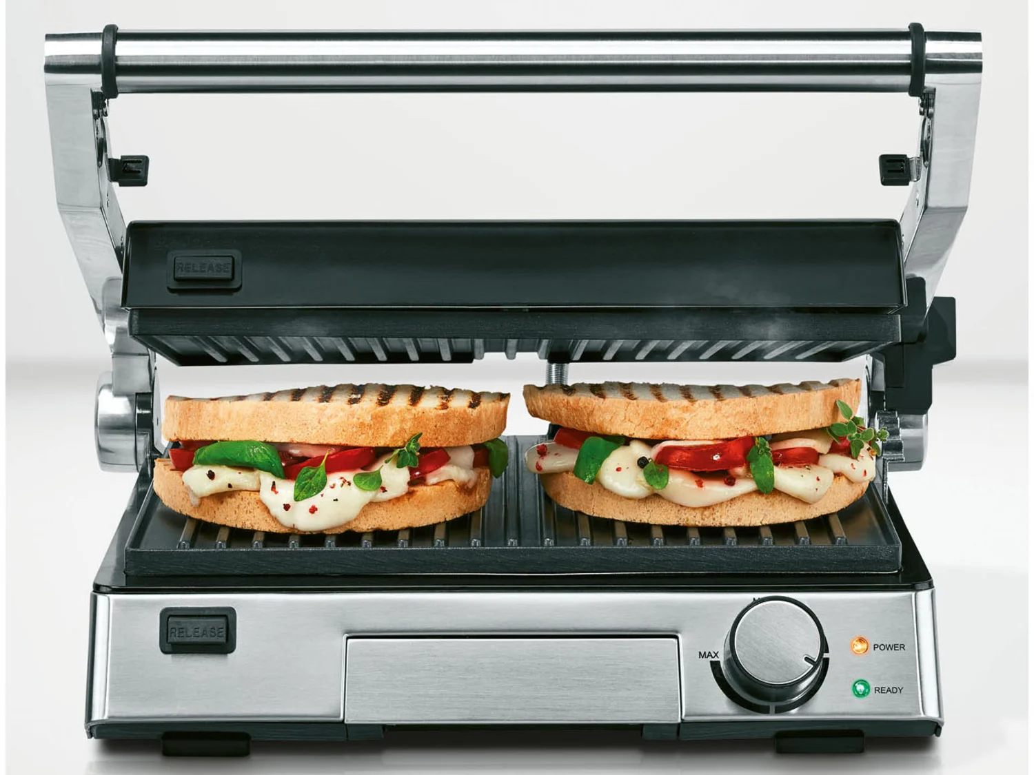 SILVERCREST® KITCHEN TOOLS contact grill stainless steel »SKGE 2000 C3«