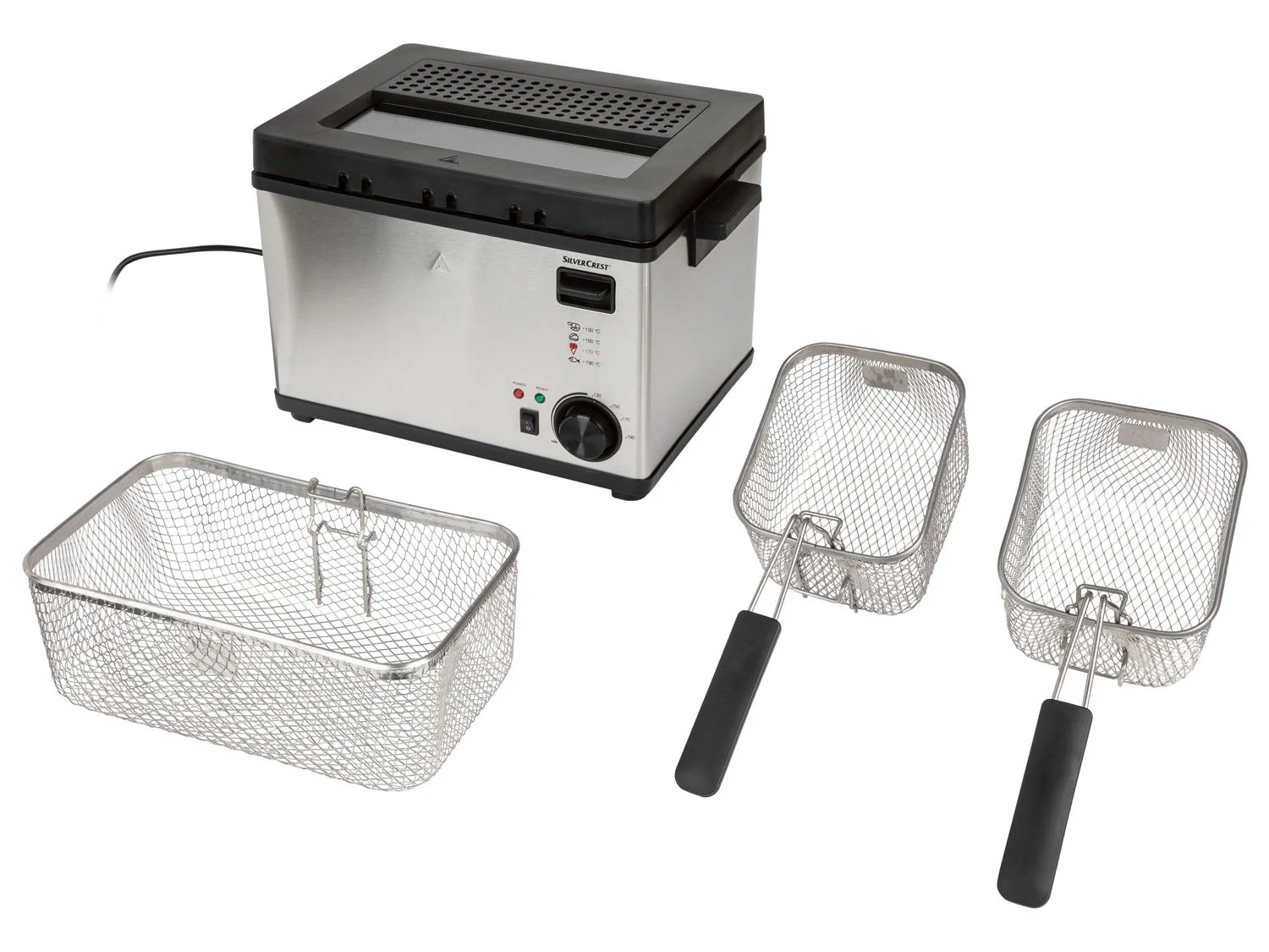 SILVERCREST® KITCHEN TOOLS fryer »EDS SEF3 2000 C4«, with 3 baskets