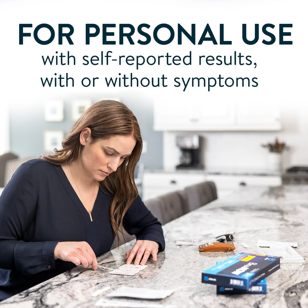 BinaxNOW COVID‐19 Antigen Self Test (2 Tests)