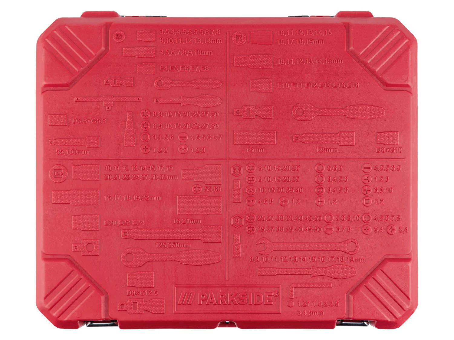 PARKSIDE® socket wrench set, 216 pieces