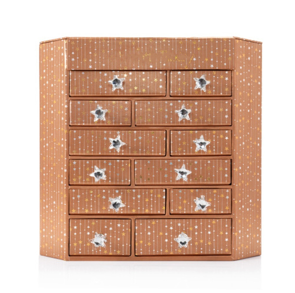 【Buy 2 Free Shipping】NEW! DIAMOND CHEST OF BEAUTY STARS 12 DOOR ADVENT CALENDAR