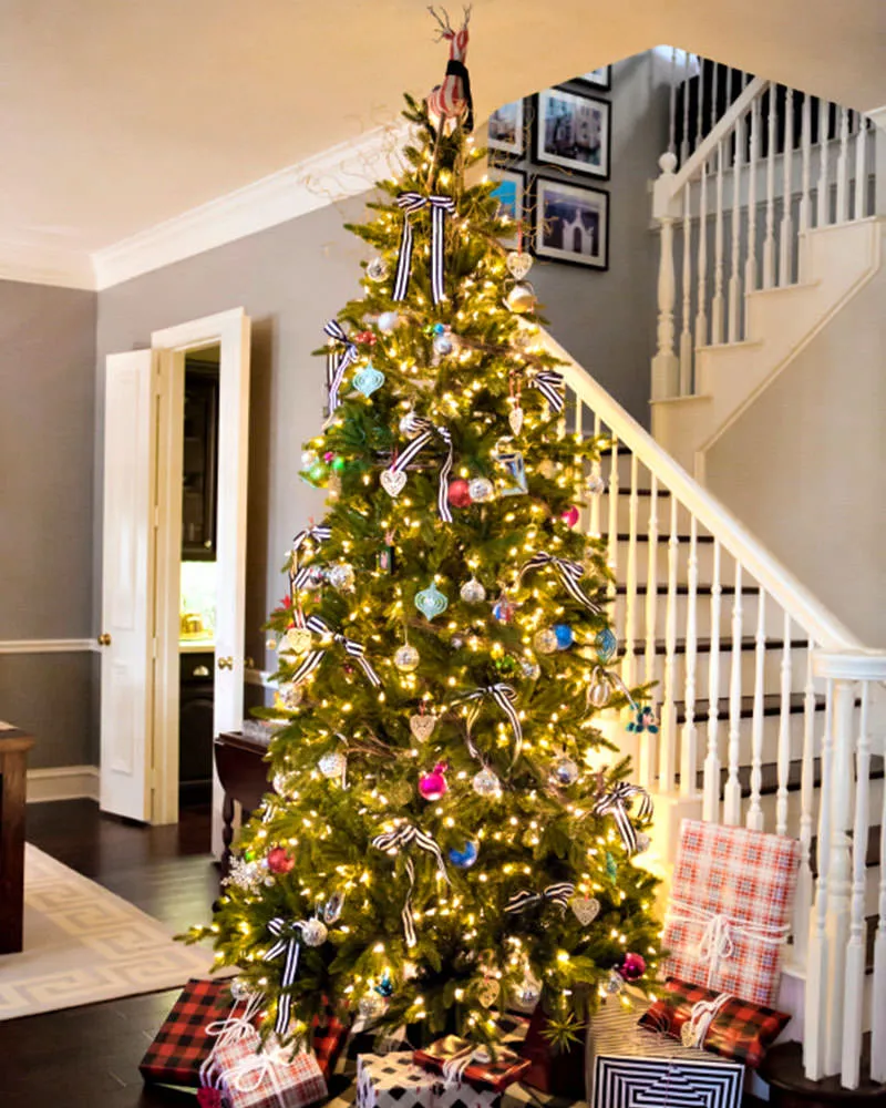 2024 Christmas Hot Sale Magical Remote Control Retractable Christmas Tree