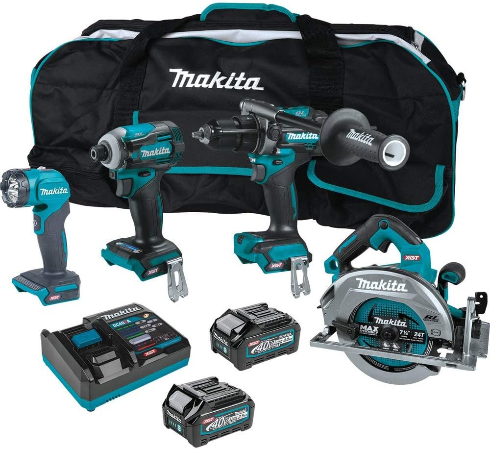 40V max XGT® Brushless Cordless 4‑Pc. Combo Kit