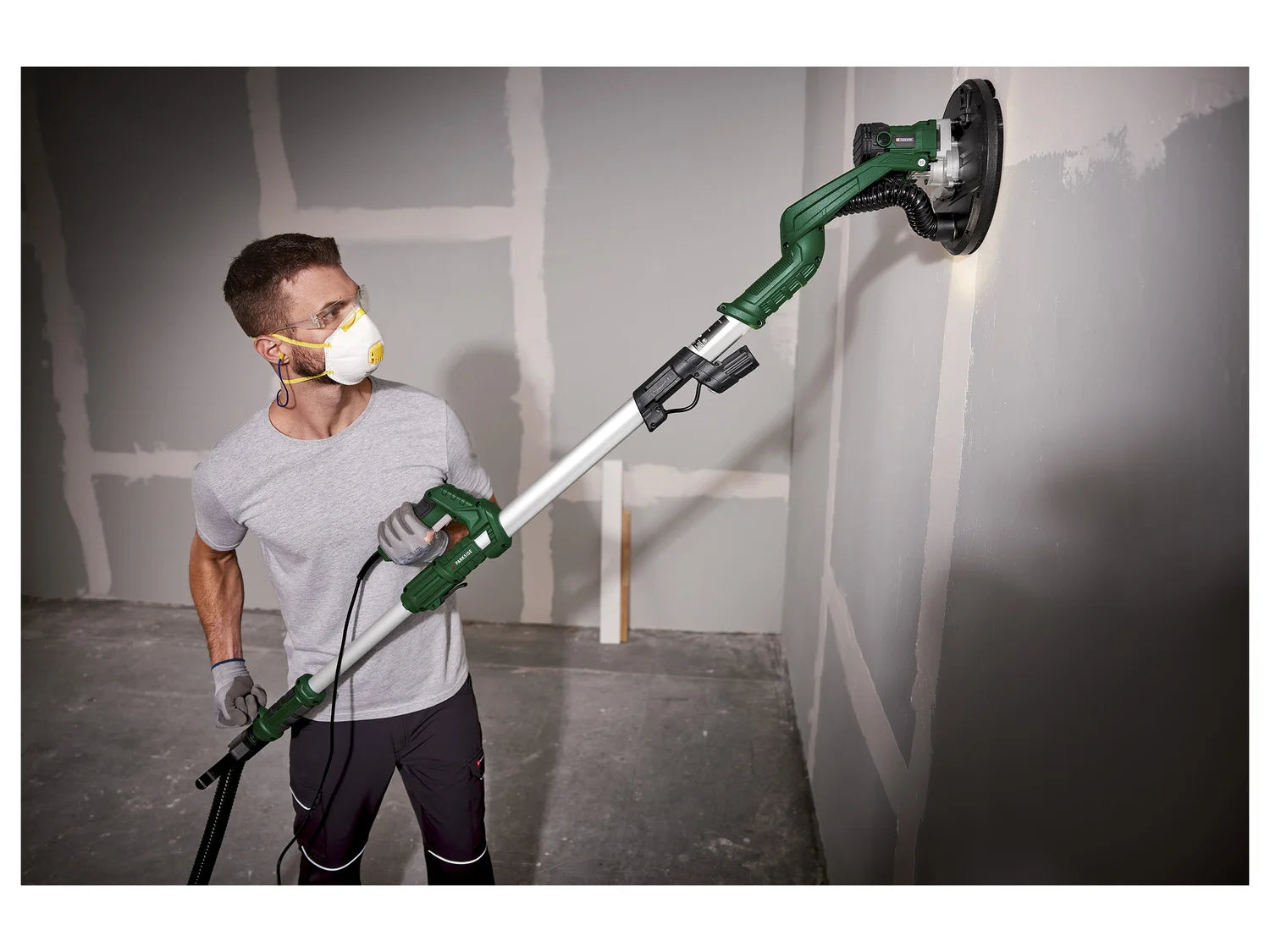 PARKSIDE® wall and ceiling grinder »PWDS 920 B2«, 710 W, with 6 grinding wheels