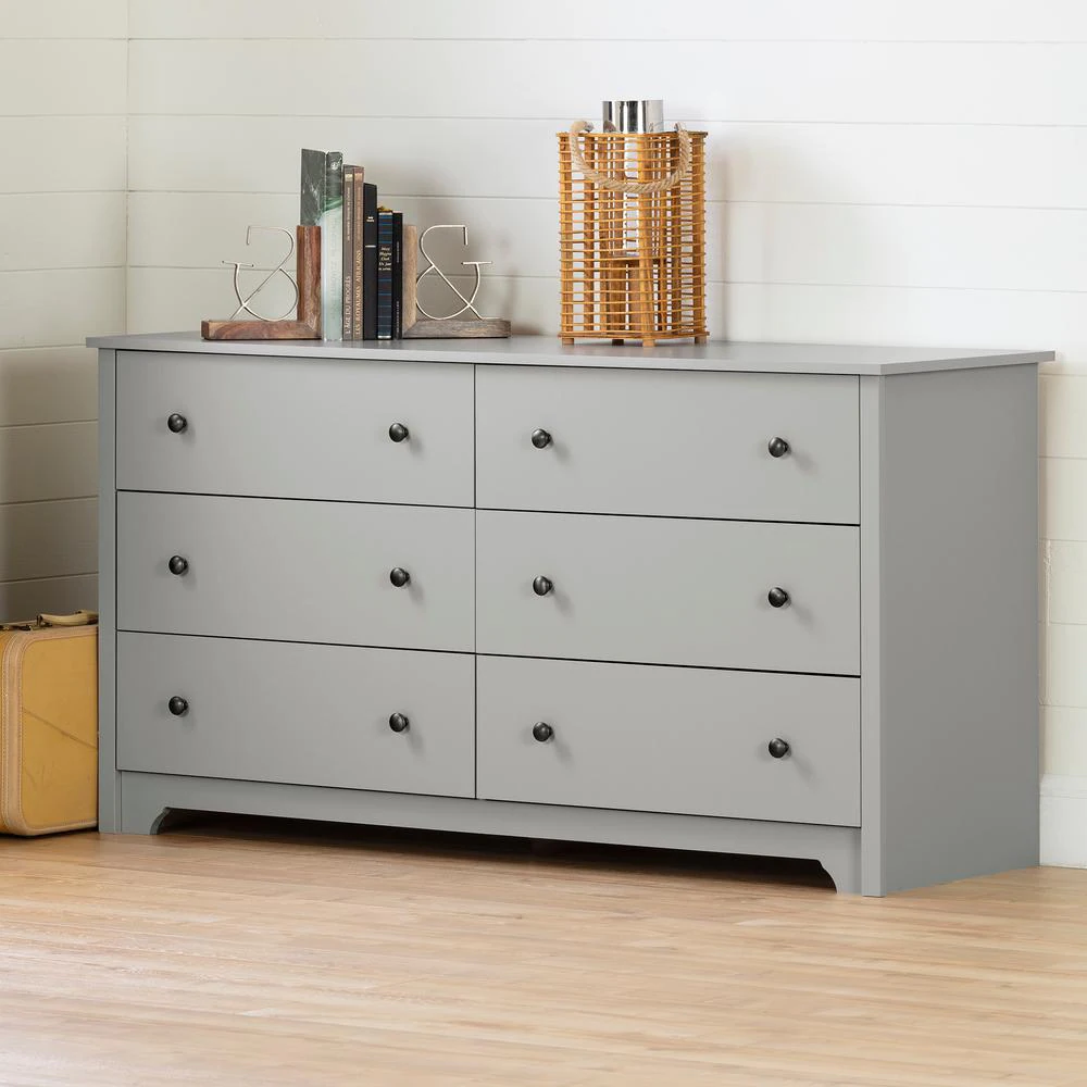 Vito 6-Drawer Chocolate Dresser