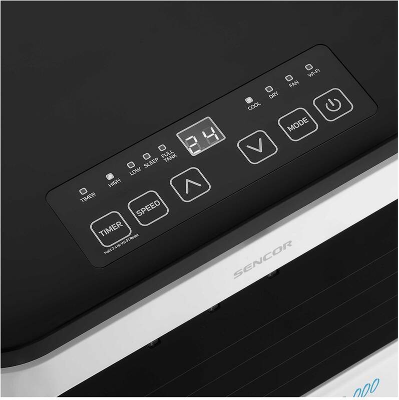 Mobilní klimatizace Sencor SAC MT1048C černá/bílá
