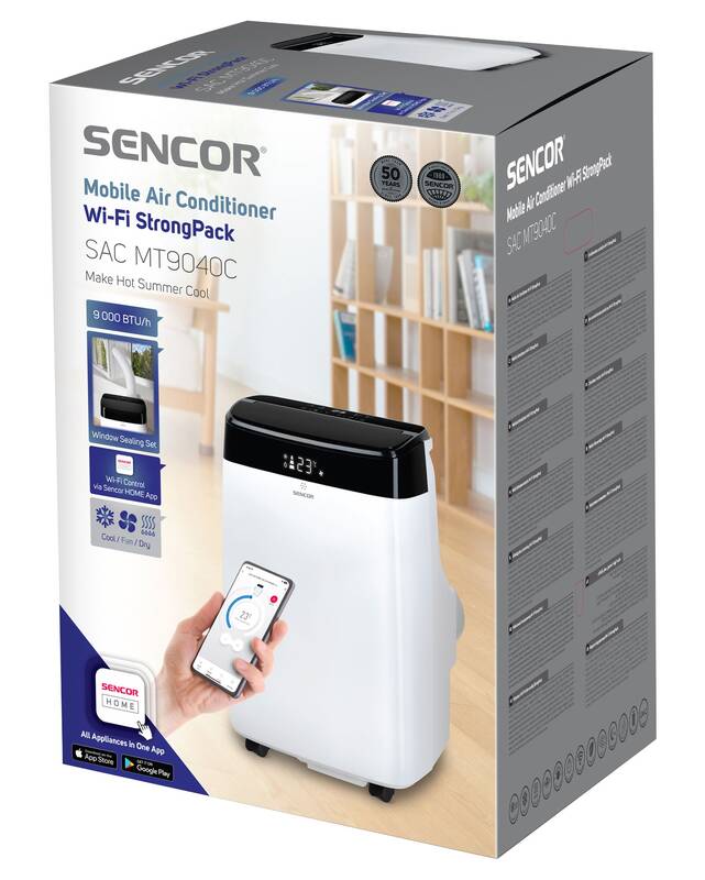 Mobilní klimatizace Sencor SAC MT9040C bílá