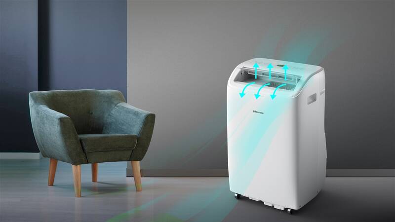 Mobilní klimatizace Hisense APC09QC bílá