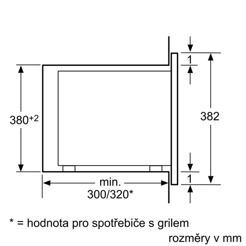 Mikrovlnná trouba Bosch Serie 4 BFL523MS0 nerez