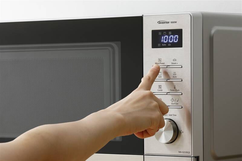 Mikrovlnná trouba Panasonic NN-GD39QSEPG šedá