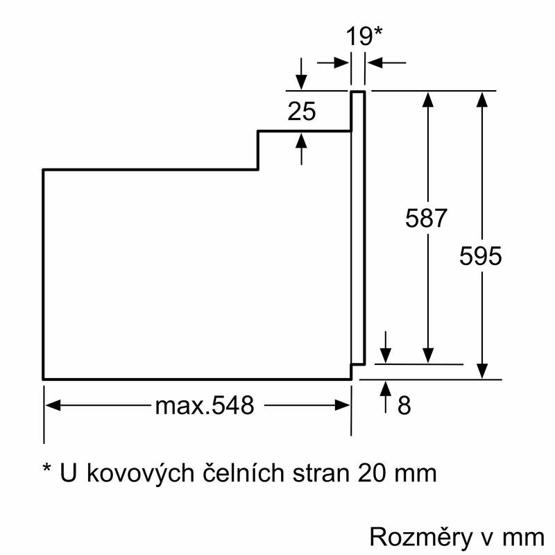 Trouba Bosch Serie 2 HBF133BR0 černá/nerez