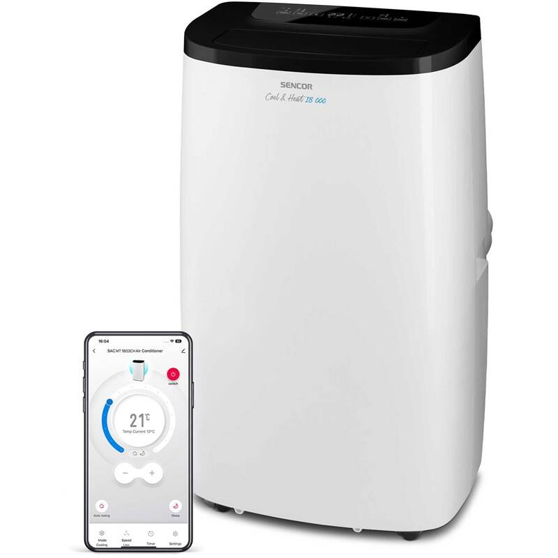 Mobilní klimatizace Sencor SAC MT1803CH bílá