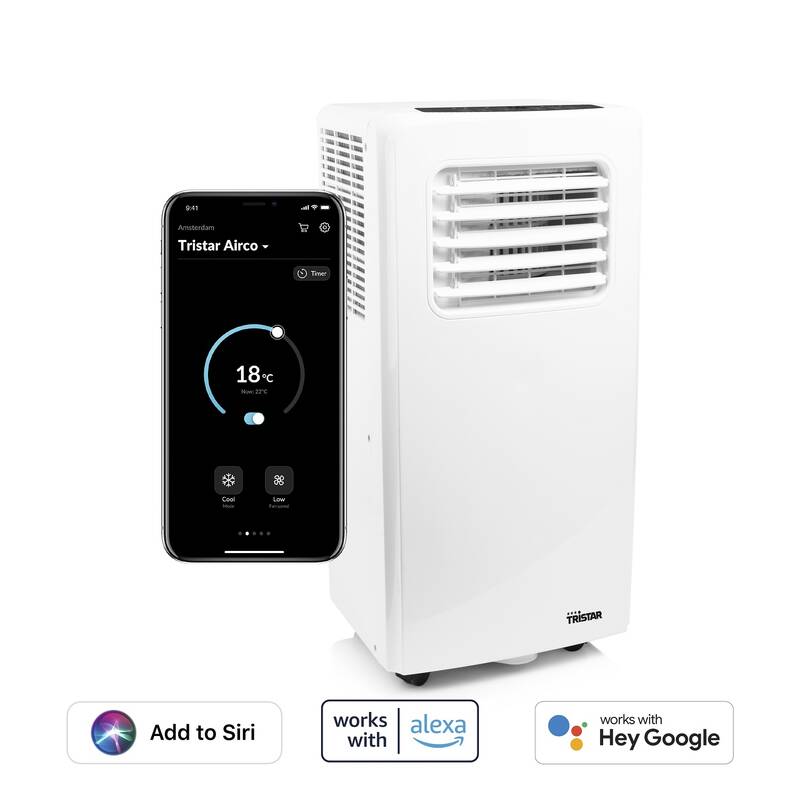 Mobilní klimatizace Tristar AC-5670, Wi-Fi bílá