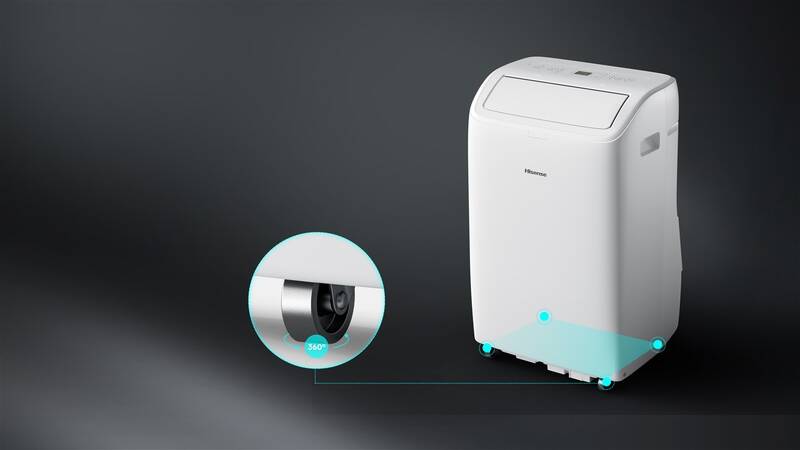 Mobilní klimatizace Hisense APC09QC bílá