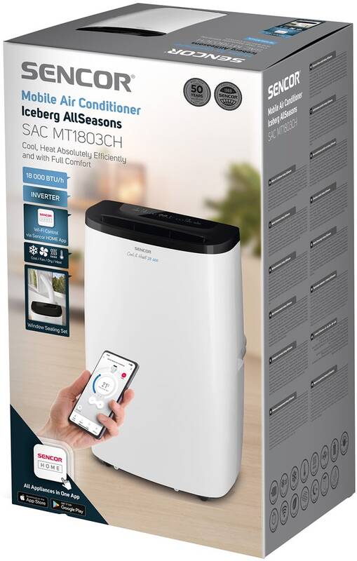Mobilní klimatizace Sencor SAC MT1803CH bílá