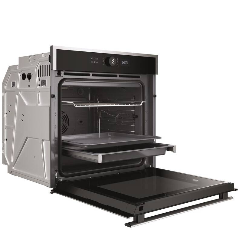 Trouba Whirlpool WOI4S8PPM1SX černá/nerez