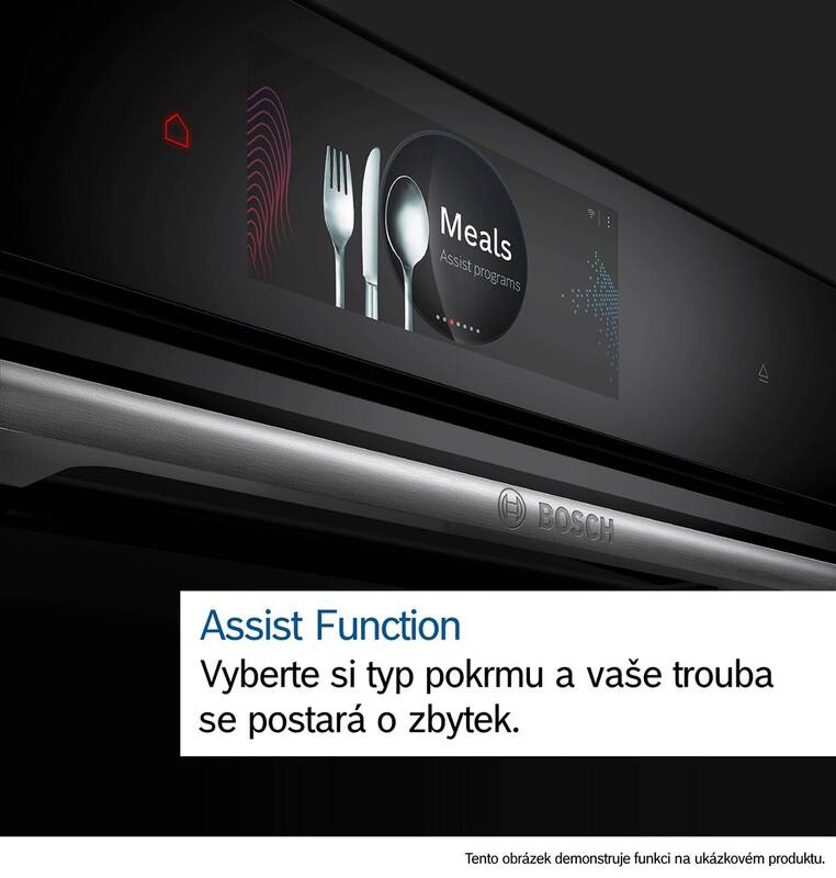Trouba Bosch Serie 8 HBG7341B1 AirFry černá