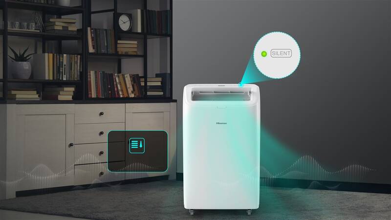 Mobilní klimatizace Hisense APC09QC bílá