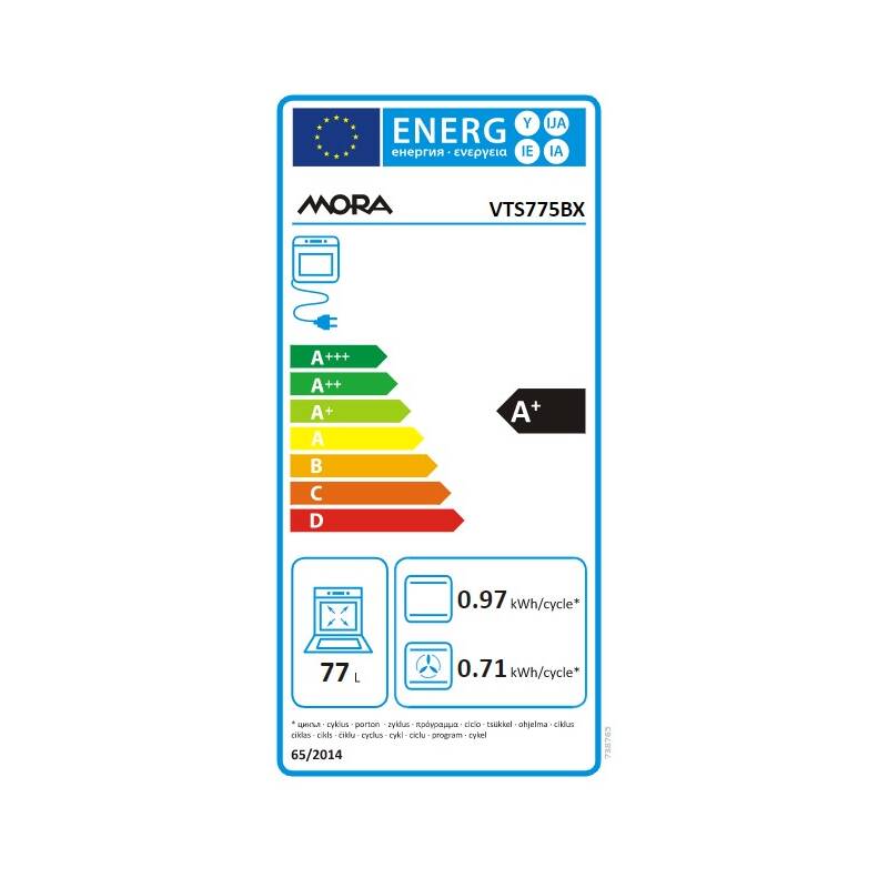 Trouba Mora VTS 775 BX nerez