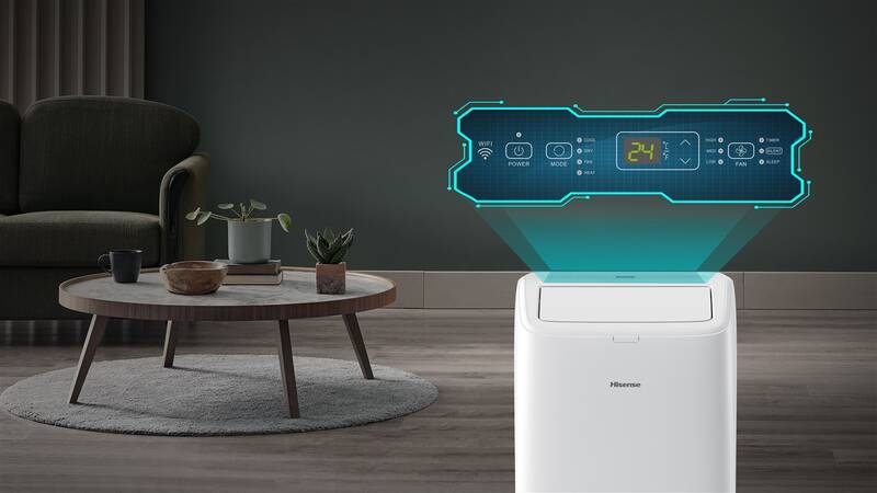 Mobilní klimatizace Hisense APC09QC bílá