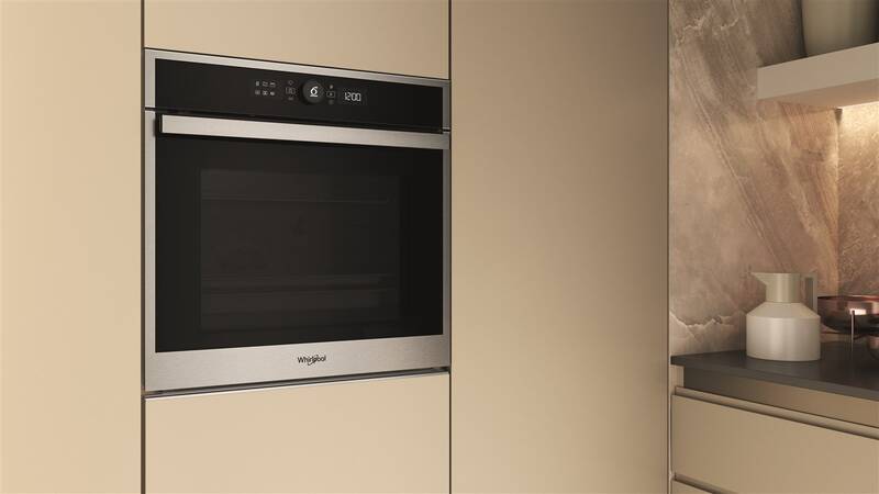 Trouba Whirlpool WOI4S8PPM1SX černá/nerez