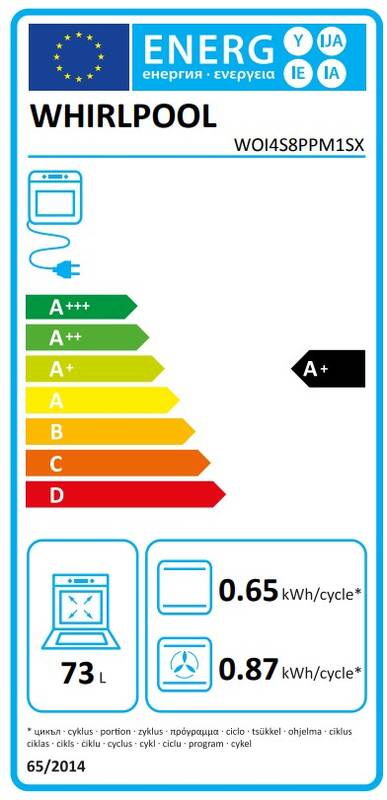 Trouba Whirlpool WOI4S8PPM1SX černá/nerez